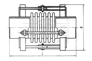 JJL铰链型波纹补偿器